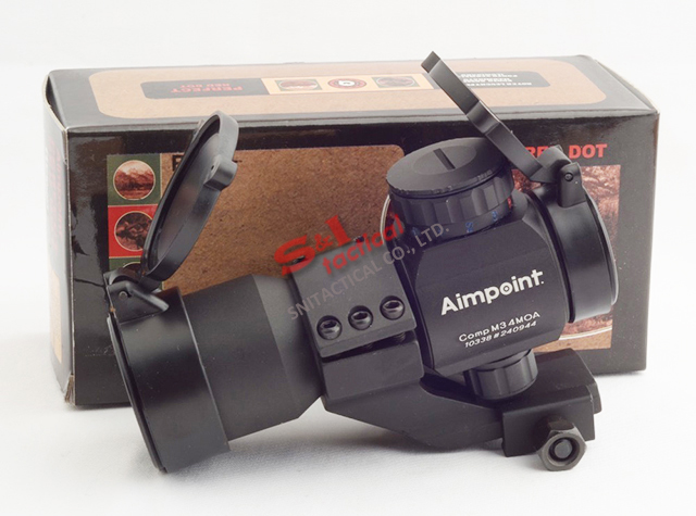 M3 1X32 Red/Green/Blue Dot Scope With High Mount